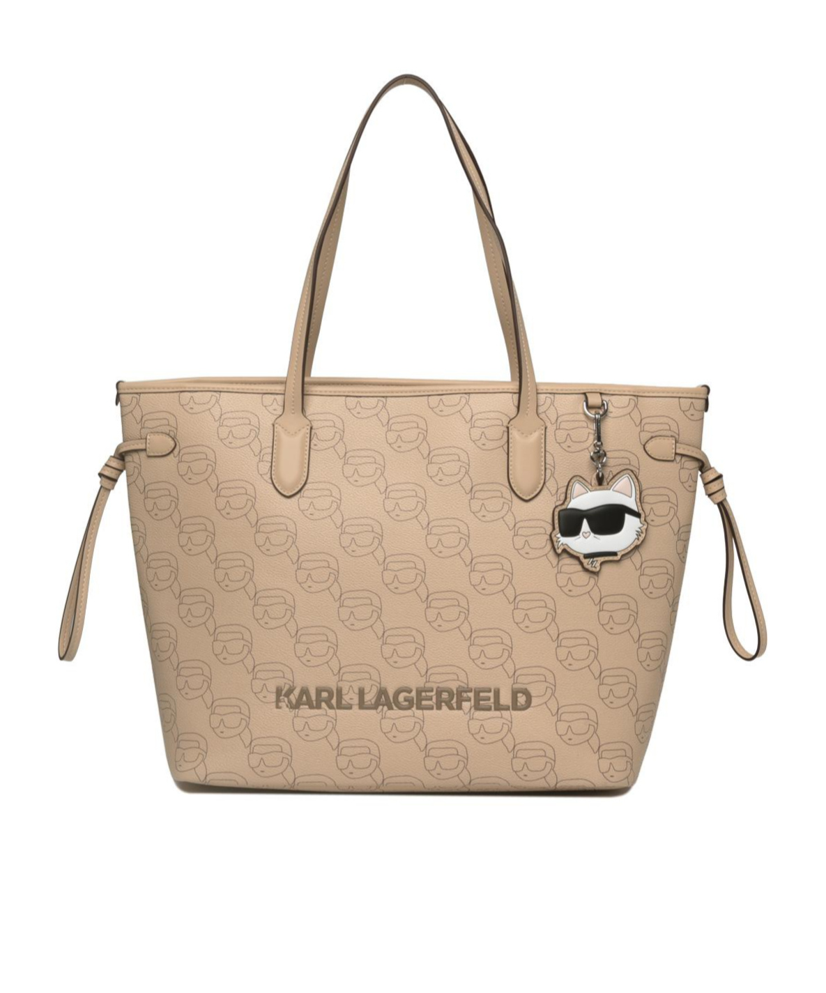 Karl Lagerfeld Ikon Monogram Large Tote Bag