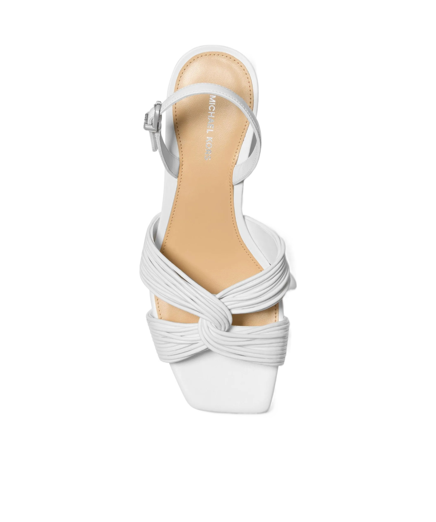 Michael Kors Alessia Kitten Sandal Sandal In White