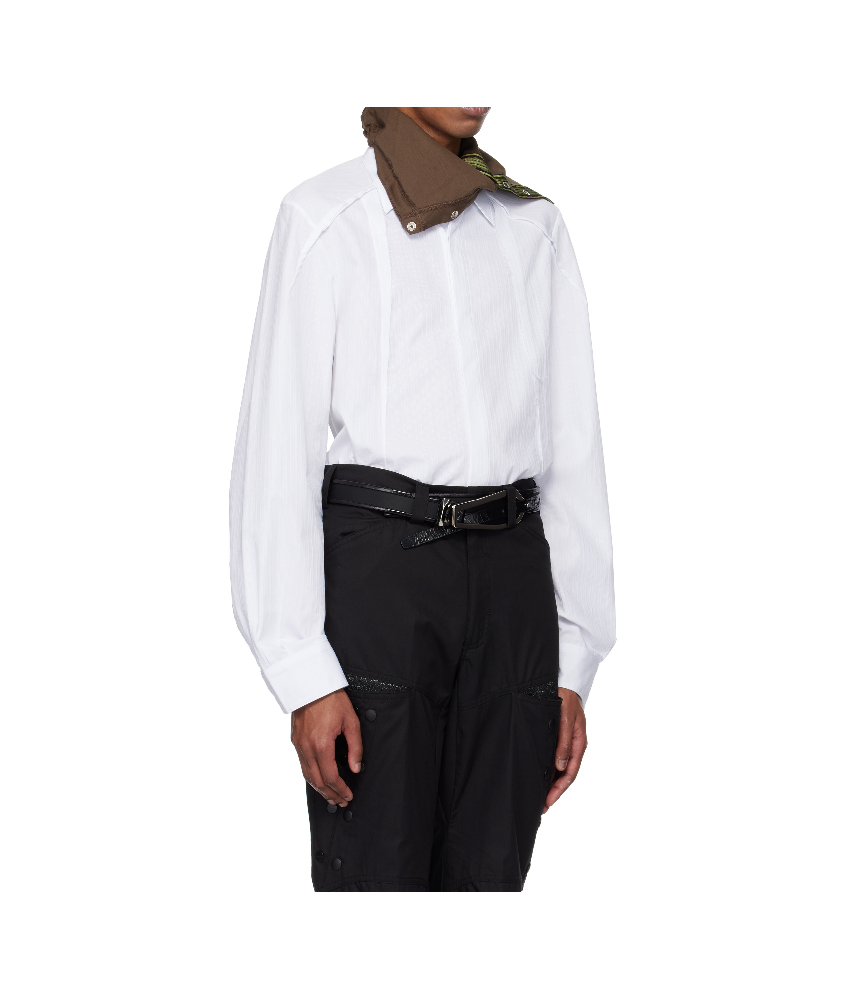 Kiko Kostadinov White Zafar Shirt In White