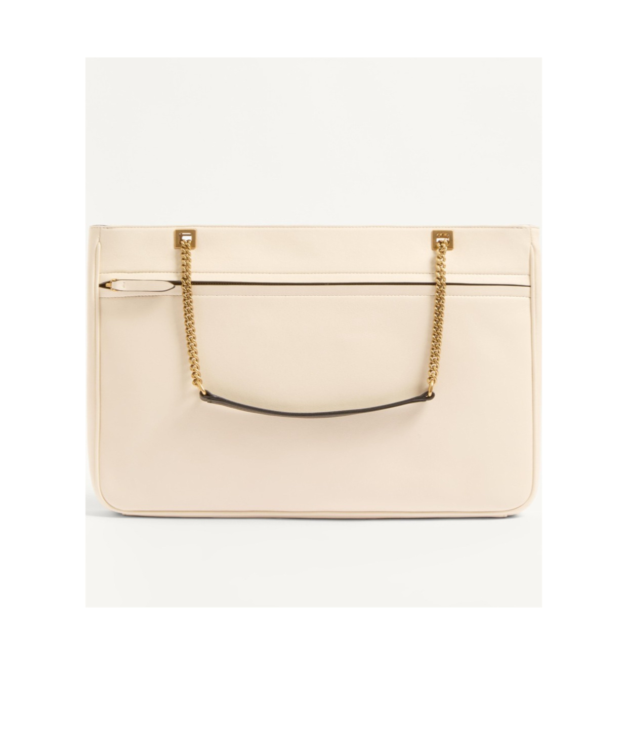 Valentino Garavani Garavani Viva Superstar Medium Nappa Leather Shopping Bag Woman Butter/black Uni In Nude