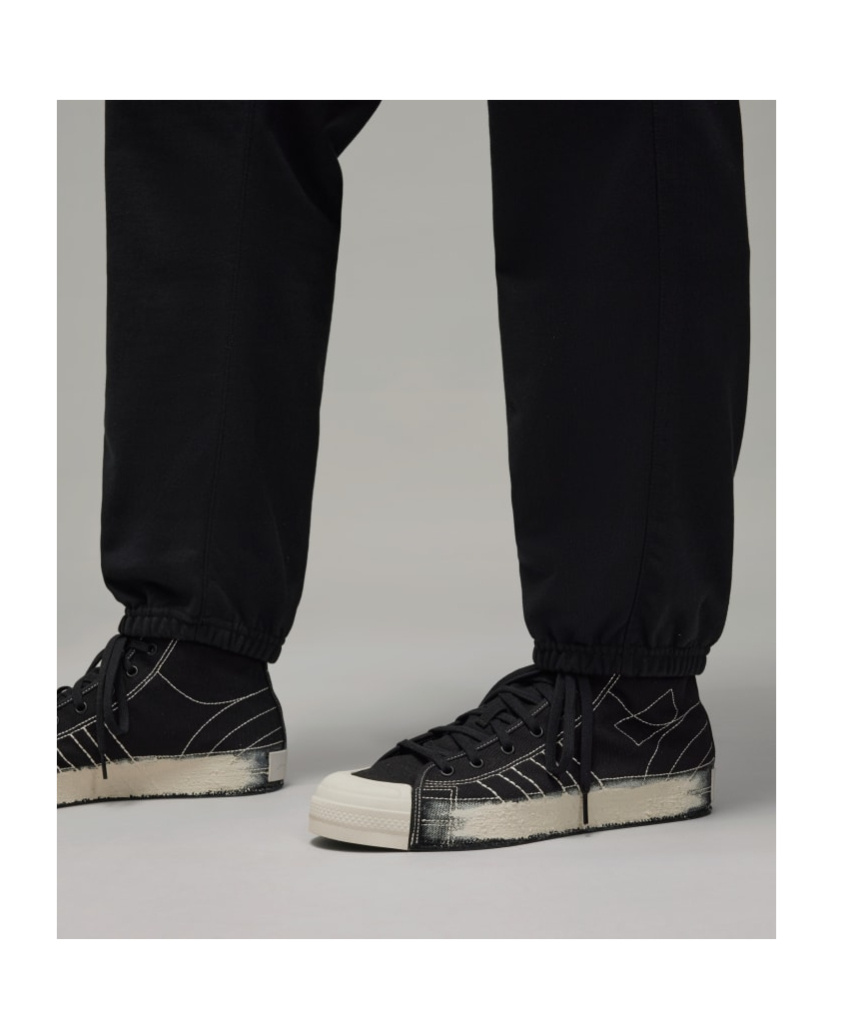 Y-3 X Adidas Logo-print Track Pants In Black