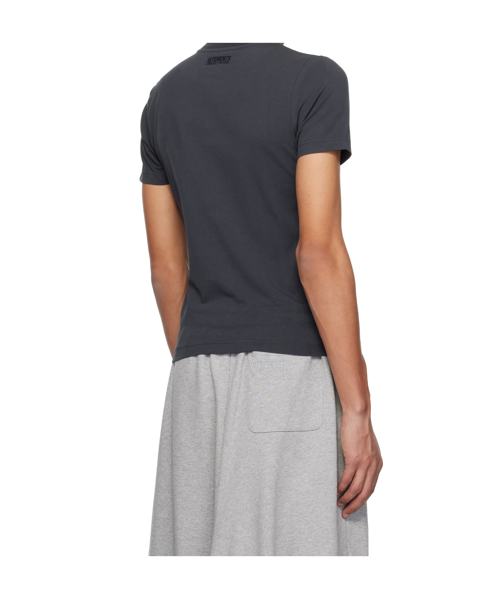 Vetements Short Sleeve T-shirt In Gray