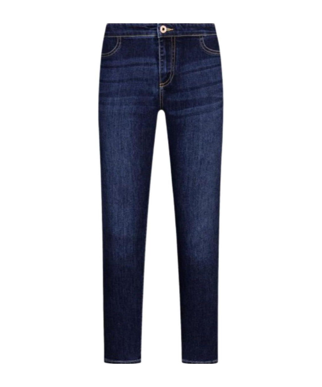 Armani Exchange Mid-rise Jeans In Black