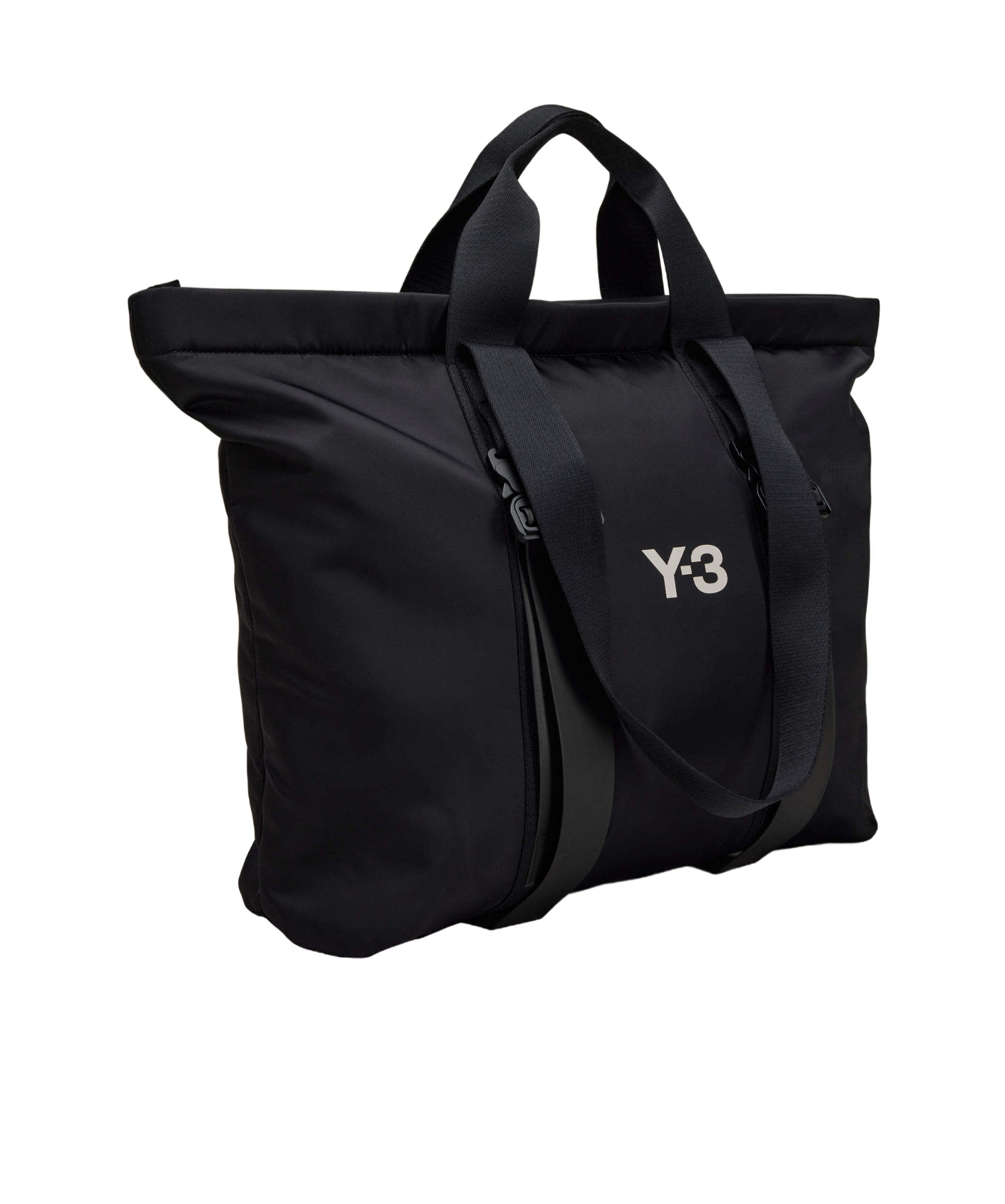 Y-3 Zippered Shoulder Bag In Black
