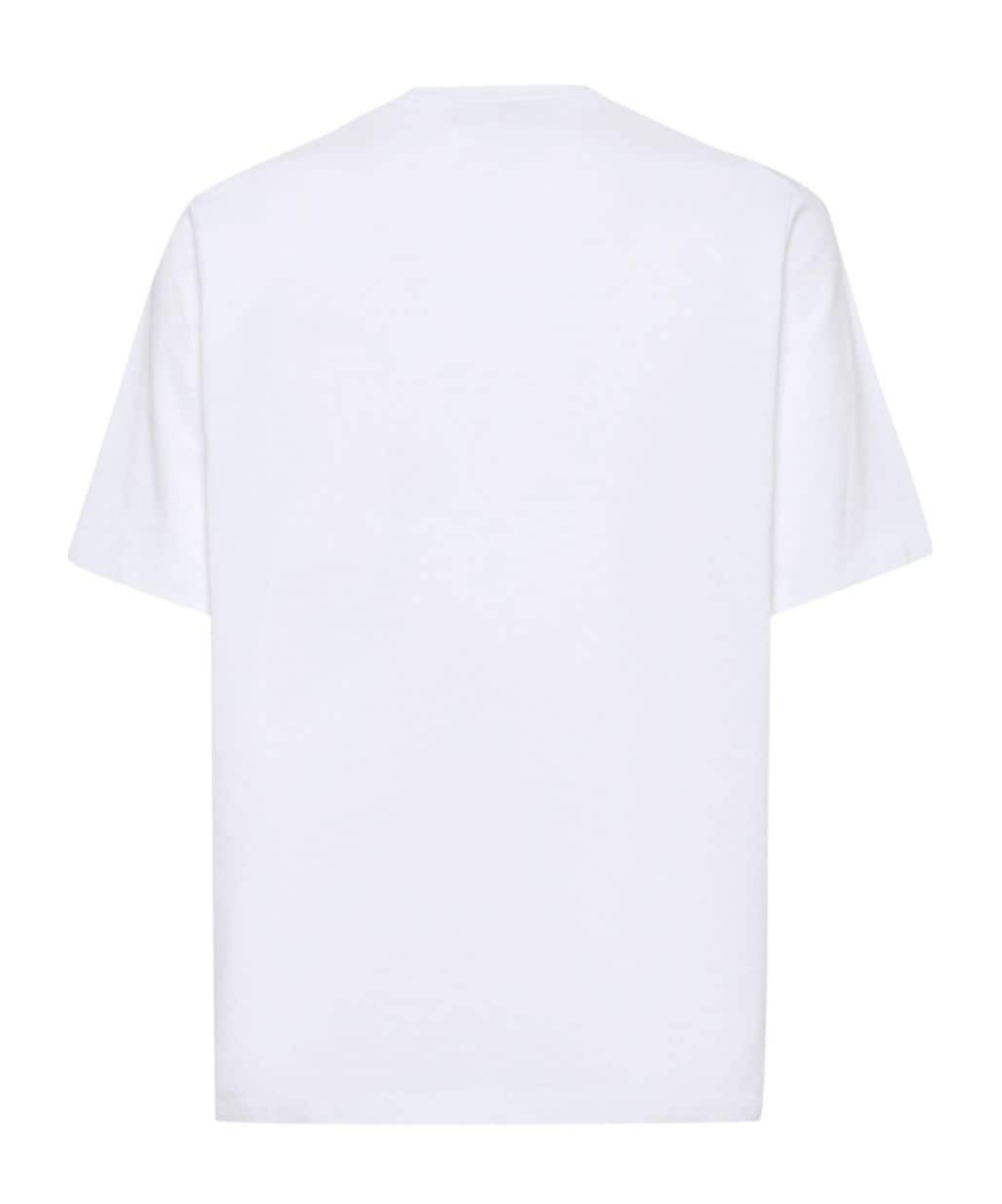 Shop Dsquared2 Icon Logo Printed Crewneck T-shirt In White