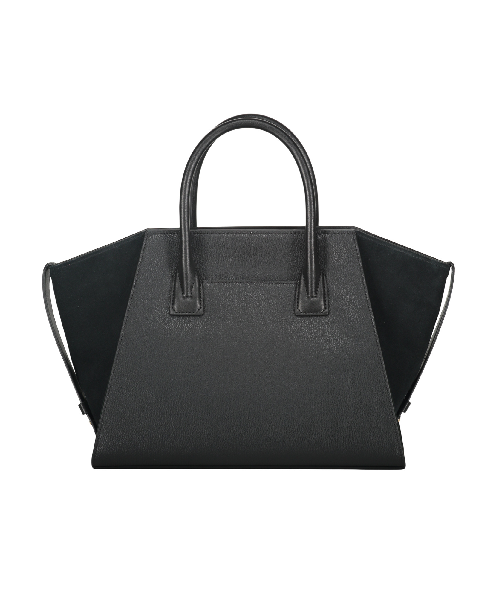 Michael Kors Avril Leather Top-zip Tote Bag In Black