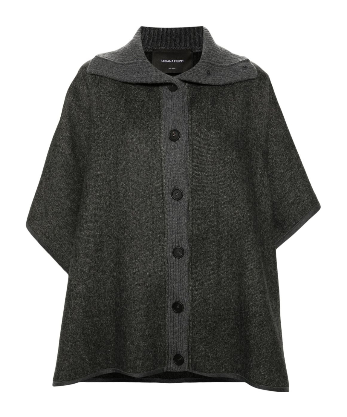Fabiana Filippi Coats Grey In Black