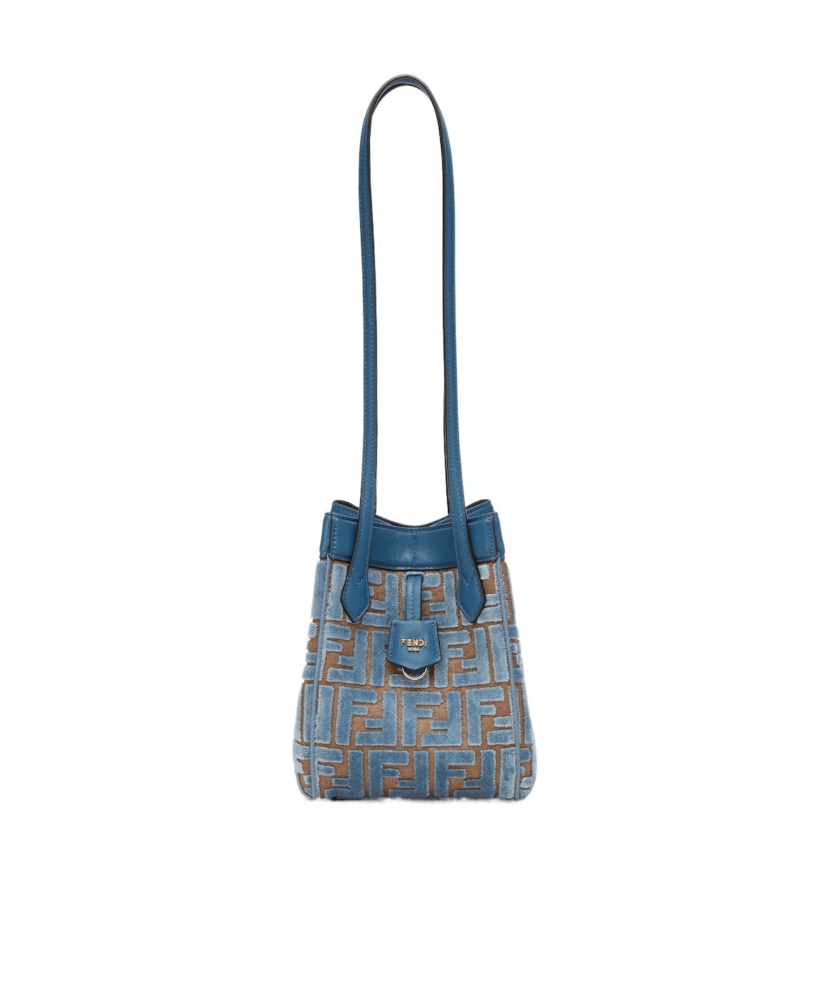 Fendi Origami Mini Handbag In Blue