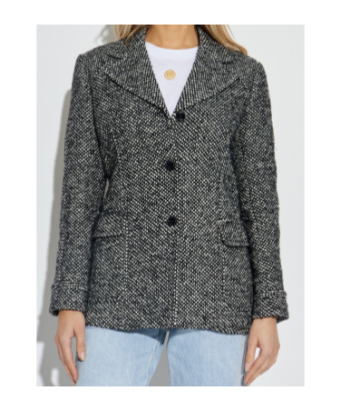 Dolce & Gabbana Long Sleeve Casual Jacket In Gray