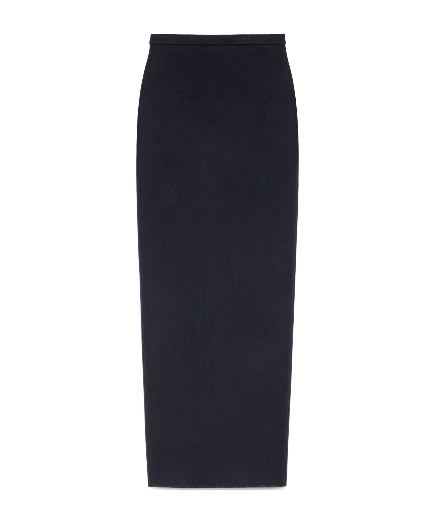 Shop Max Mara High Waist Long Skirt In Black
