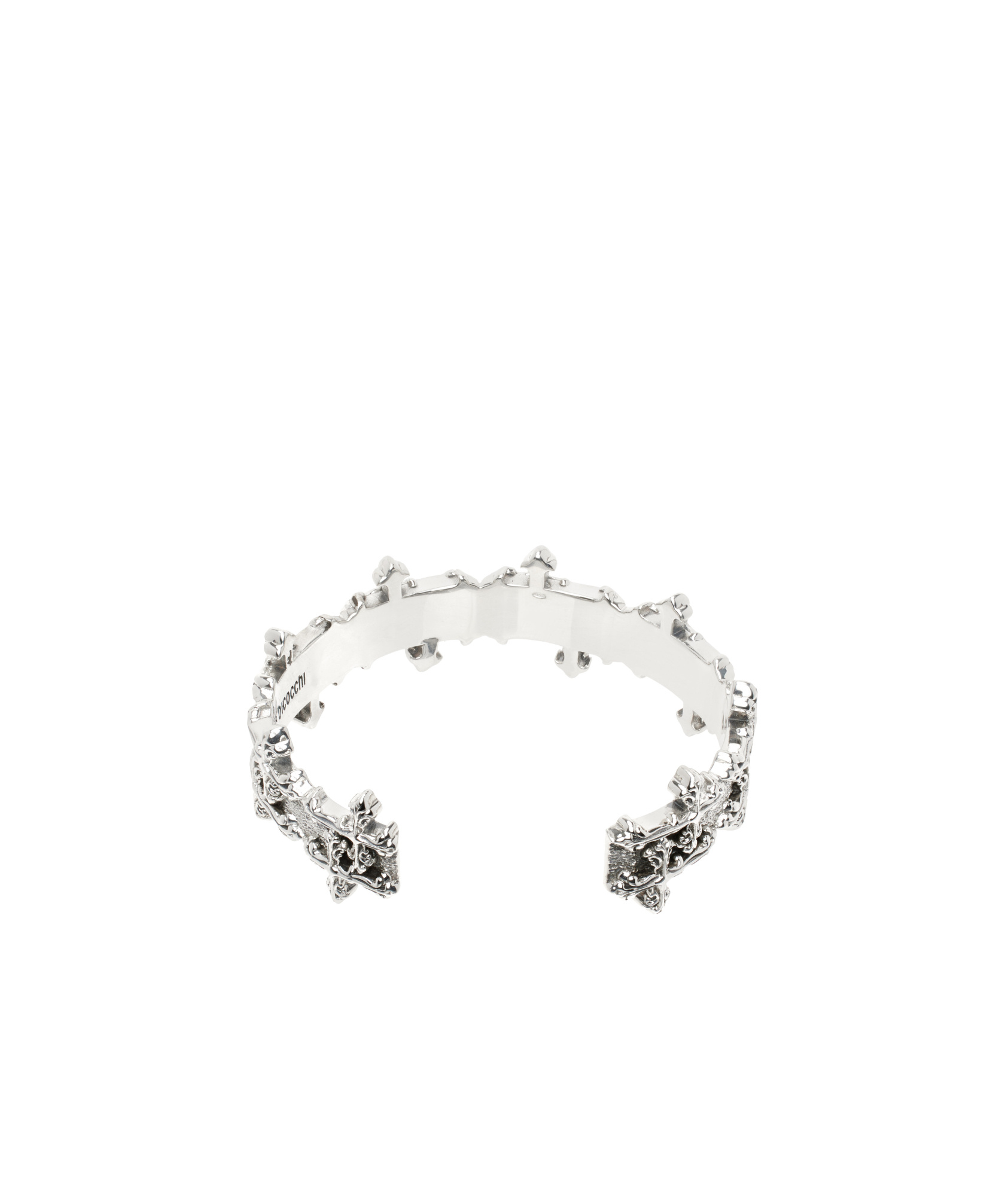 Emanuele Bicocchi Crosses Bracelet In White