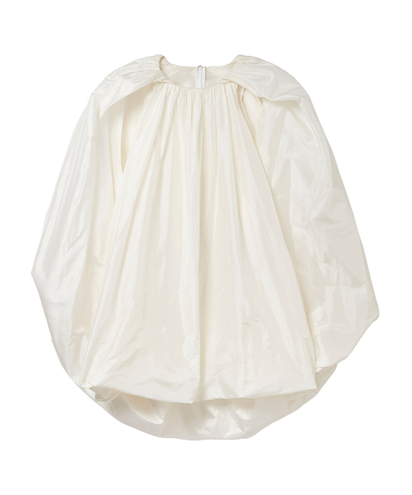 Stella Mccartney Sleeveless Cape Mini Dress In White