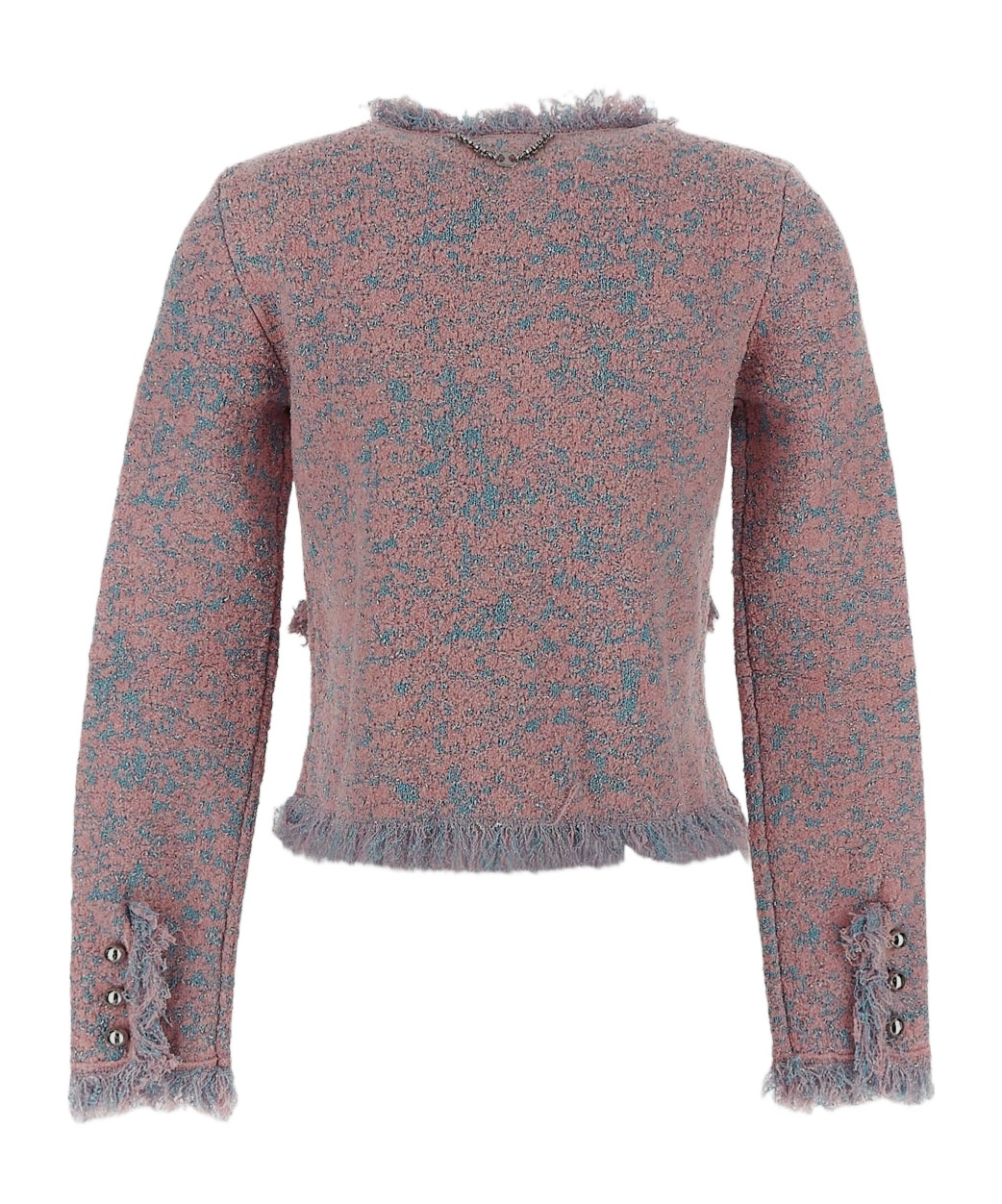 RABANNE FRAYED-DETAIL JACKET