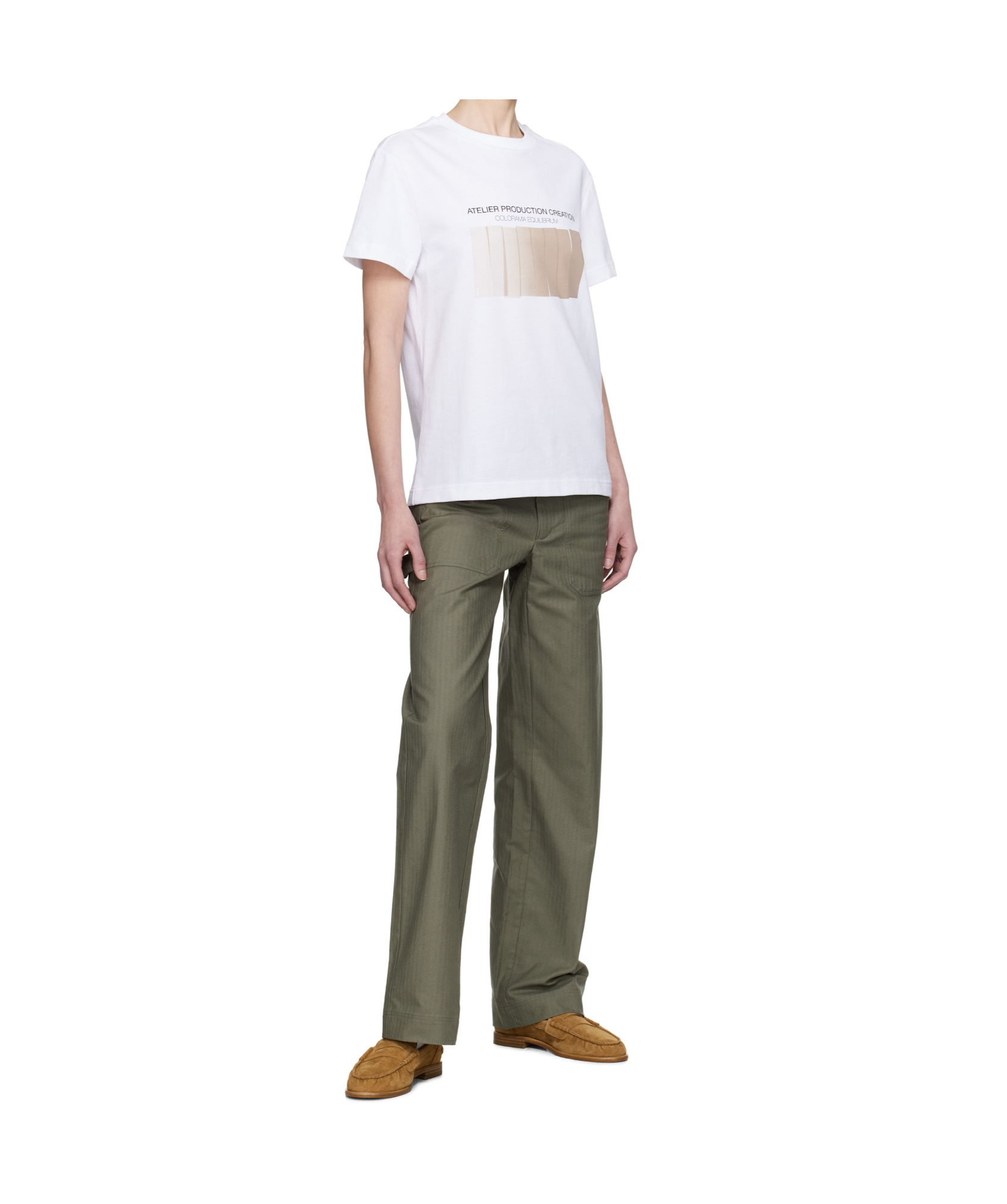 Apc Short Sleeve T-shirt In White