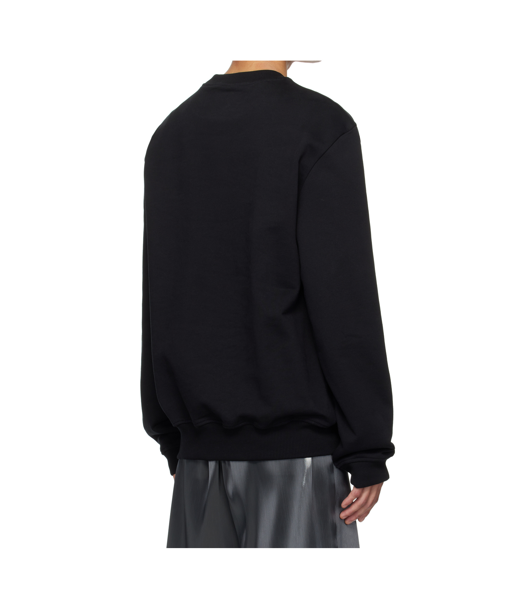 Heliot Emil Astrape Crewneck Sweatshirt In Black