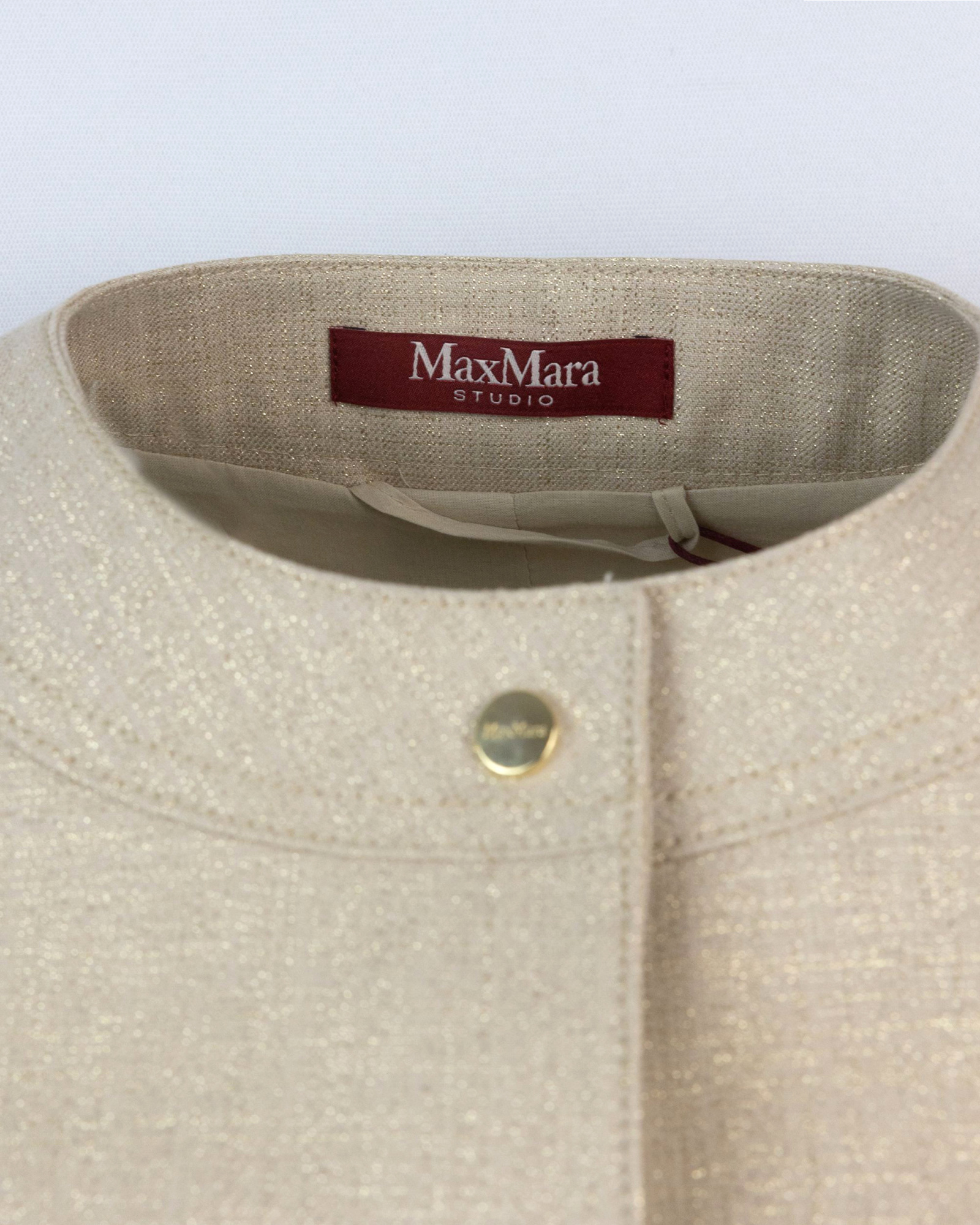 Max Mara Agile Cropped Button-up Jacket