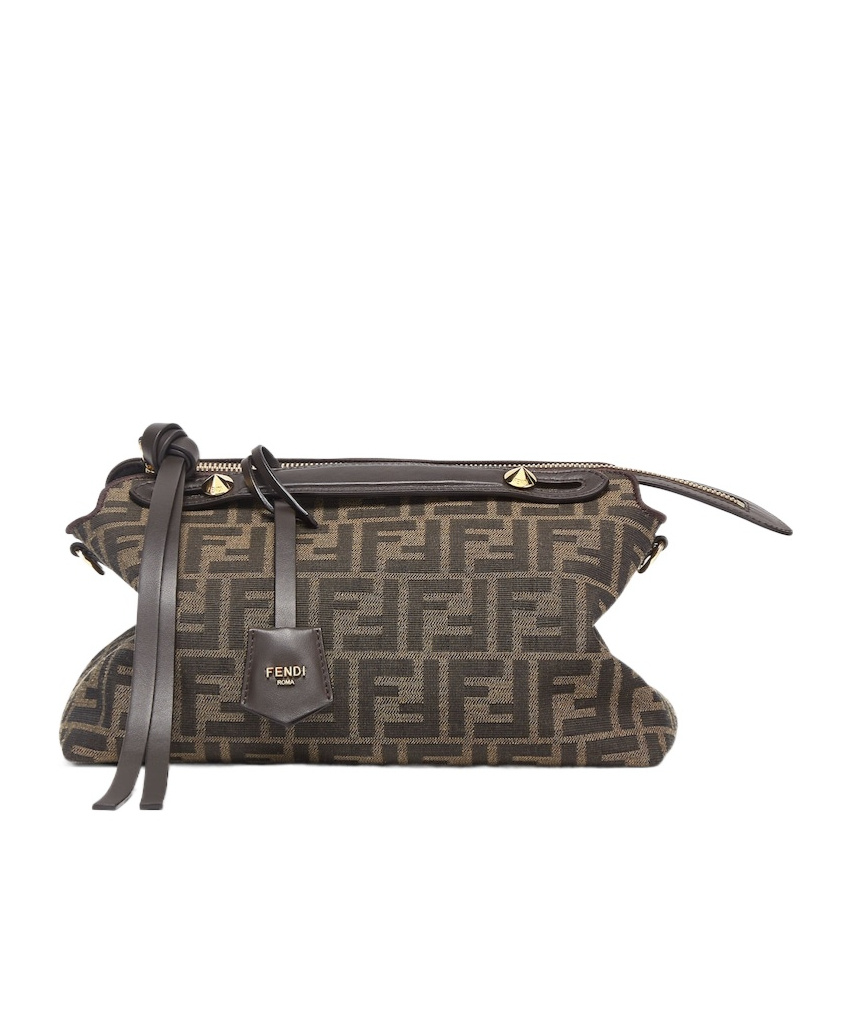 Fendi By The Way Soft Medium Shoulder Bag In Brown