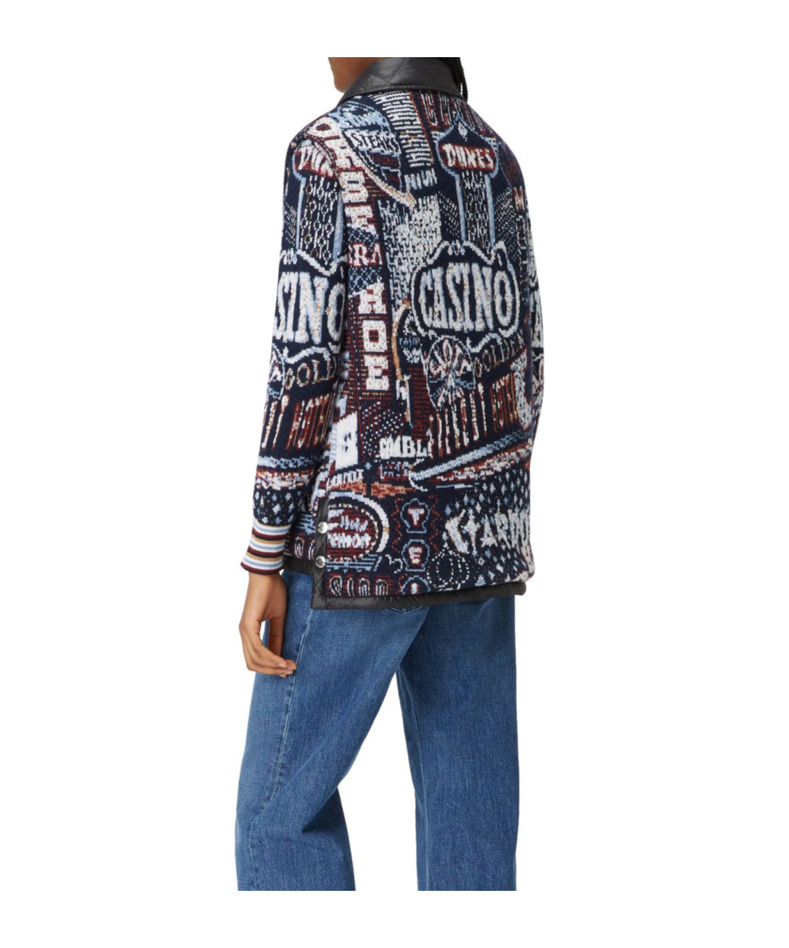 Missoni Graphic-print Knitted Vest In Black