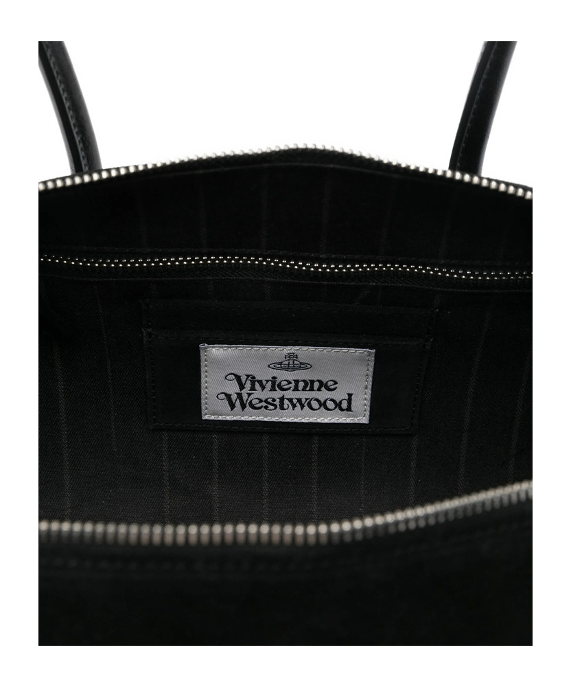 Vivienne Westwood Shirley Small Shoulder Bag In Black