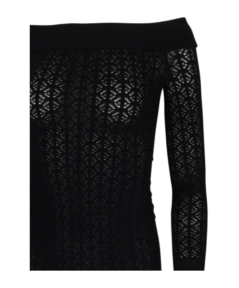 Alaïa Lace Dress In Black