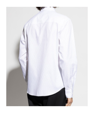 Ferragamo Long Sleeve Shirt In White