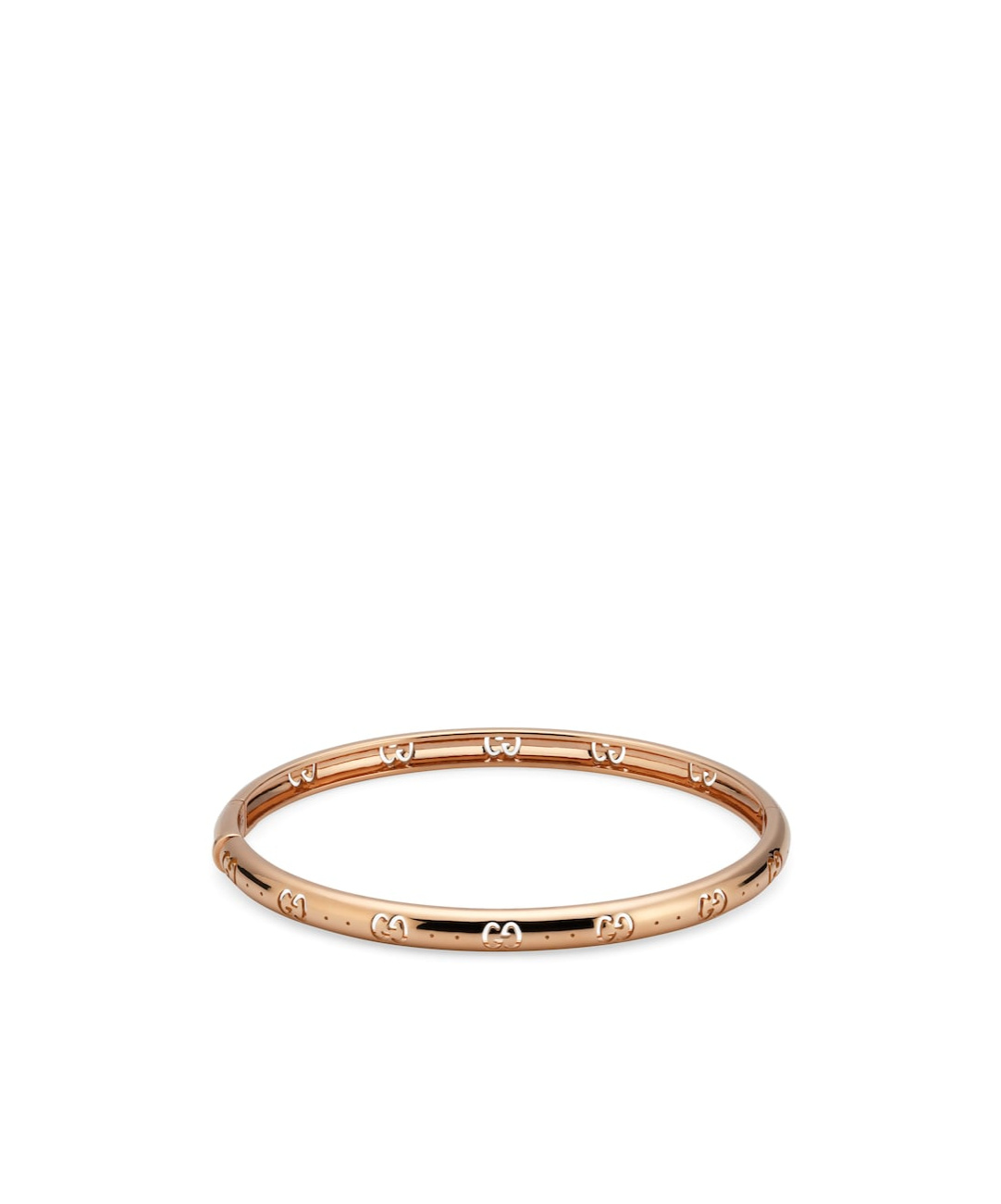 Gucci Icon 18k Gg Bracelet In Gold