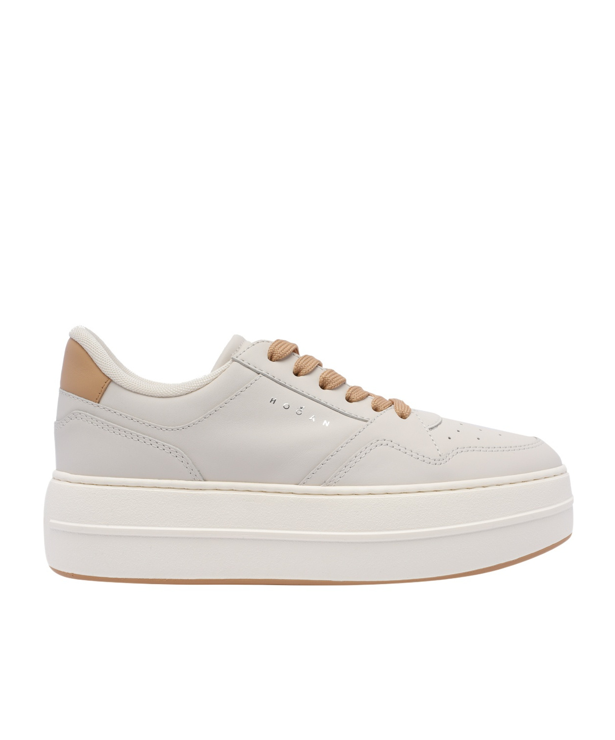 Hogan H670 Lace-up Sneakers In White