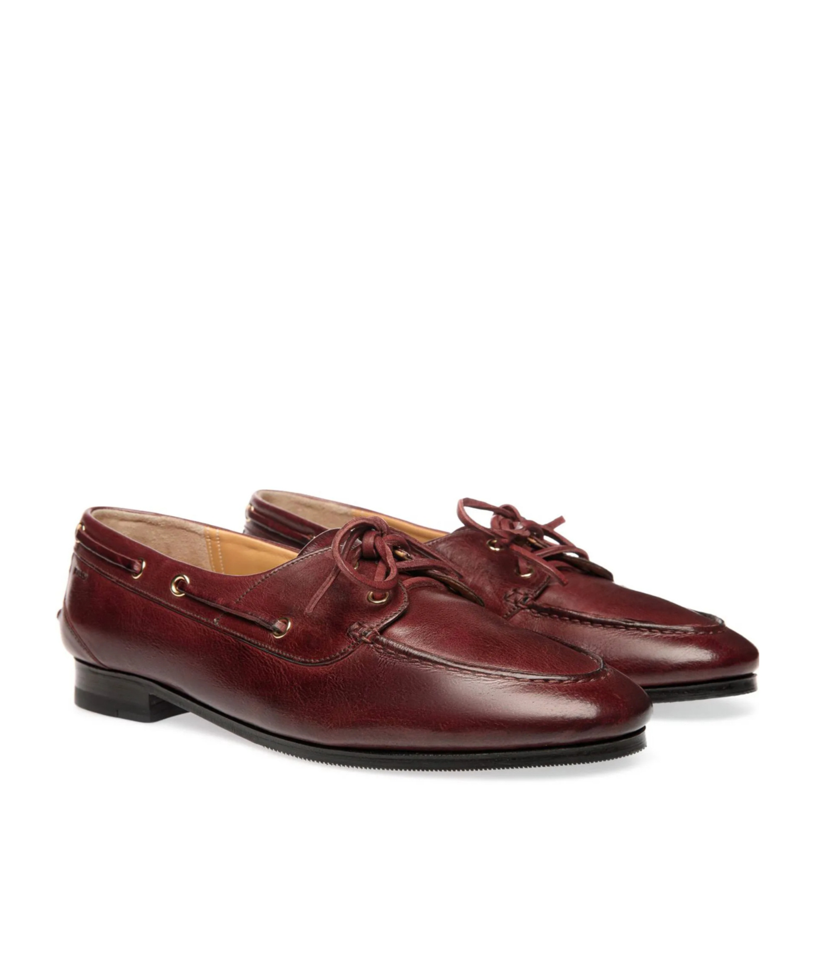Bally Pathy Lace-up Loafers In Burgundy