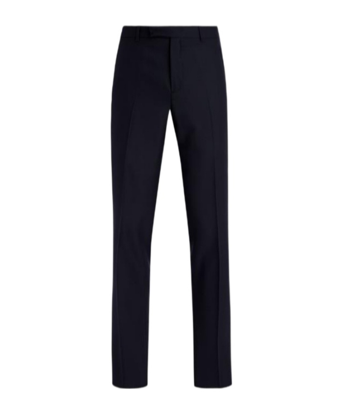 Dior Creased Detail Casual Pants In Black