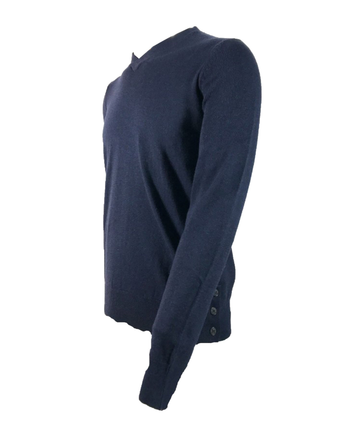 ARMANI JEANS V-NECK LONG-SLEEVED SWEATER
