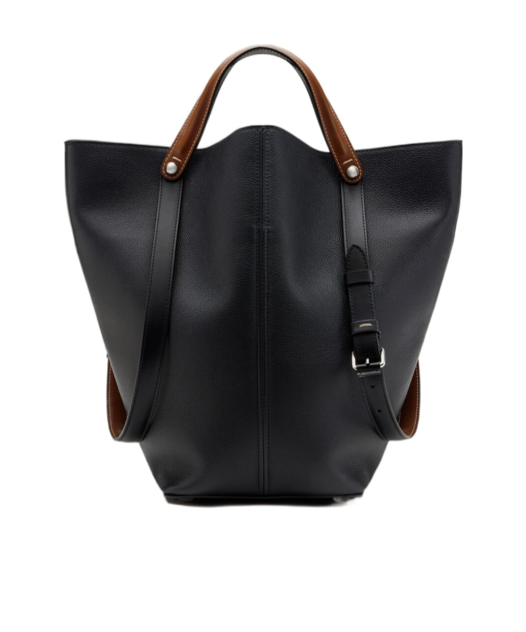 Maison Margiela Medium Dress-age Shoulder Bag In Black