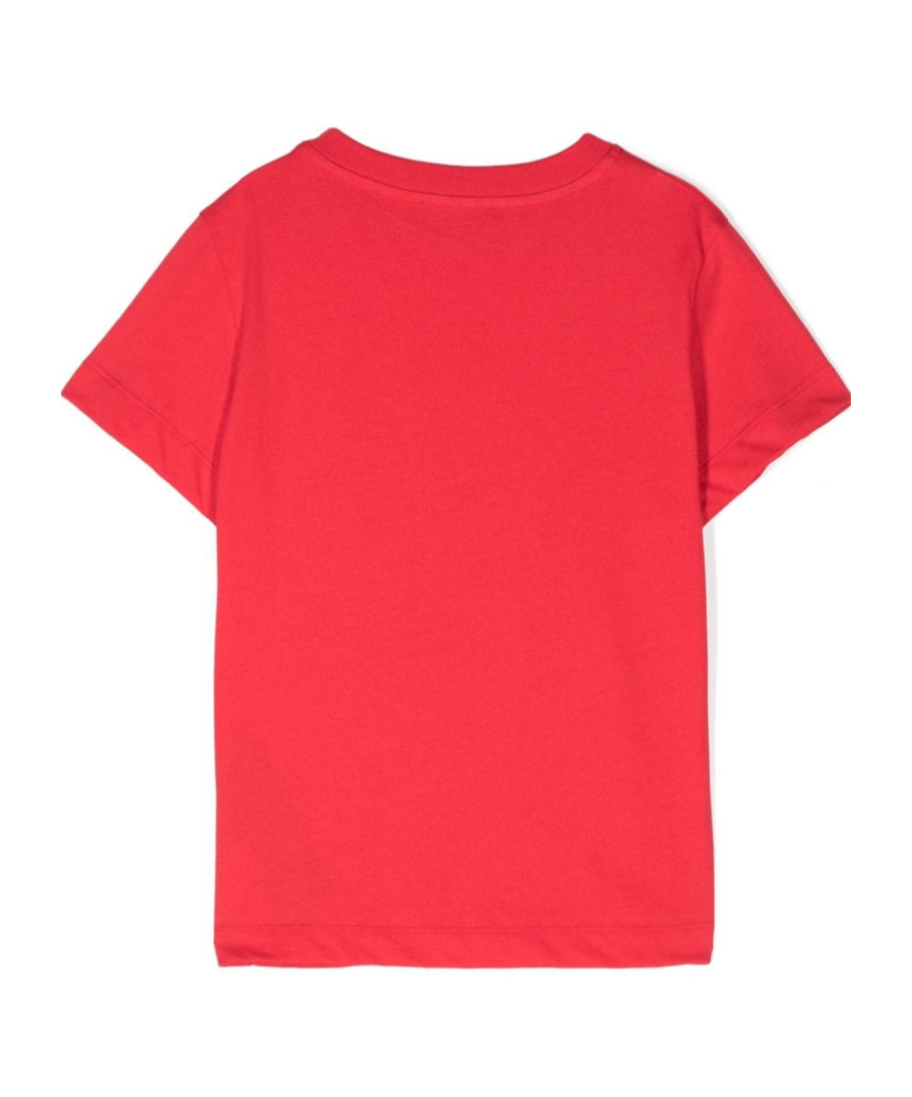 Balmain Glittered-logo T-shirt In Red
