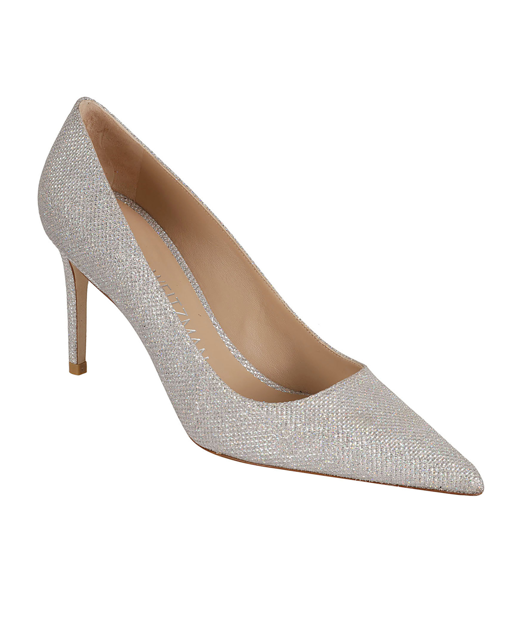 Stuart Weitzman Cusp High-heeled Shoes In Gray
