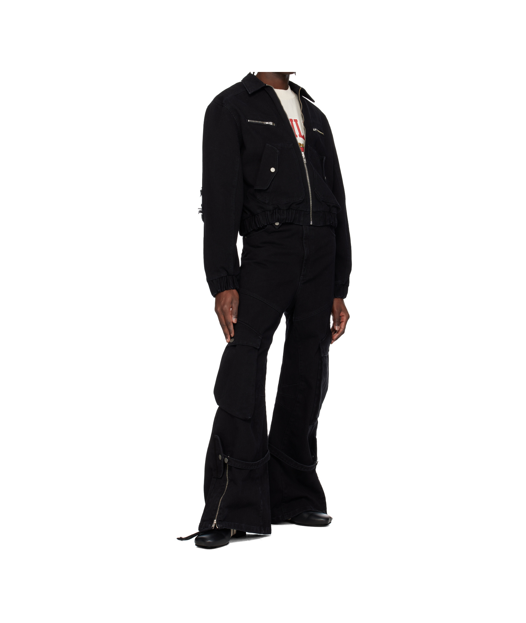 Egonlab Work Jeans In Black