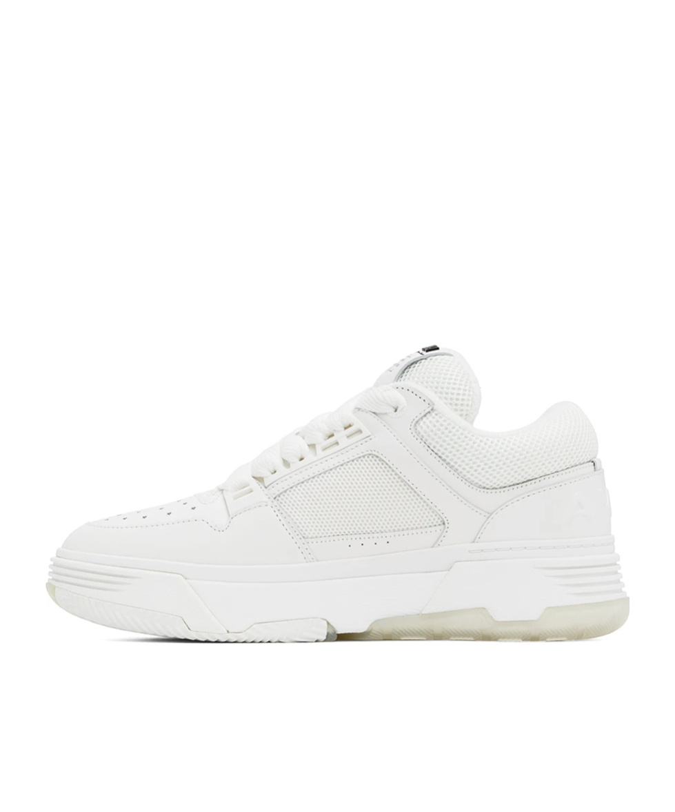 Amiri Sneakers With Holes And Details In White