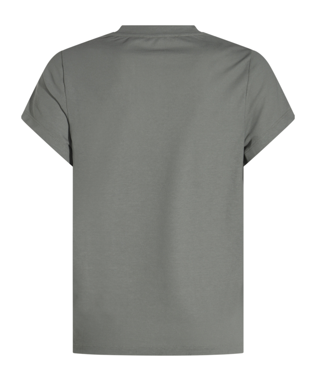 Zanone Grey Cotton T-shirt In Gray