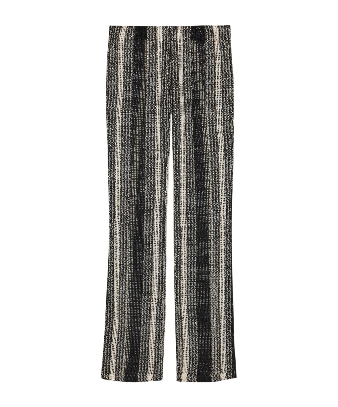 Missoni Open-knit Beach Trousers In Black