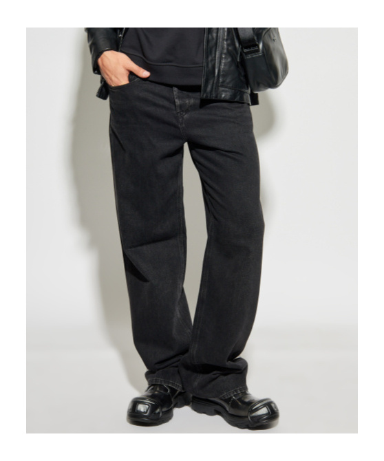 Diesel D-macro Jeans In Black