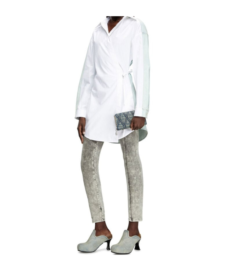 Diesel D-elphi-den Dress In White
