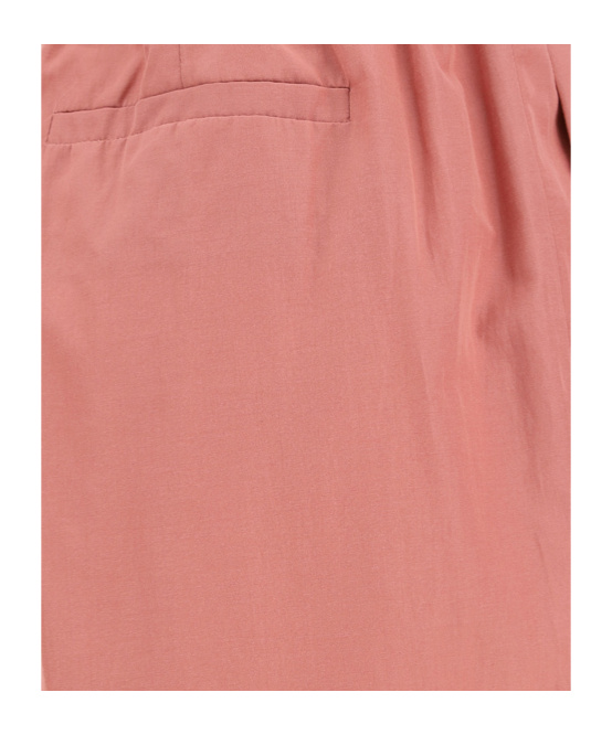 Forte Forte High-waisted Taffeta Palazzo Pants In Red
