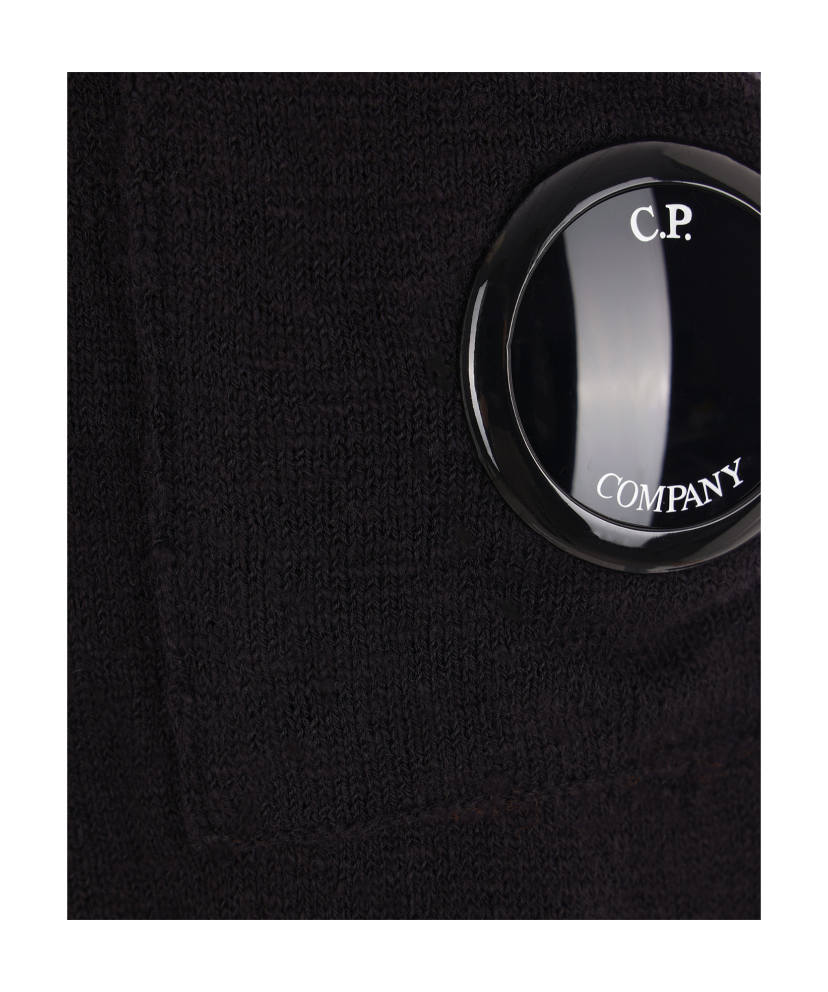 C.p. Company Cotton Crewneck Sweatshirt In Black