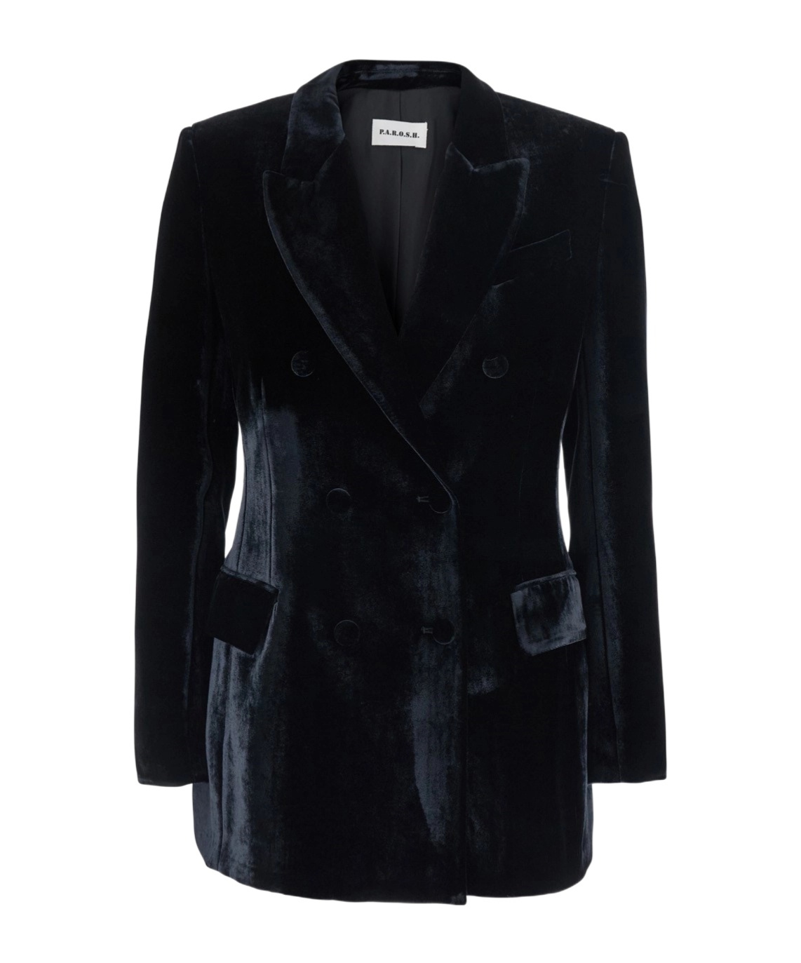 P.A.R.O.S.H P.A.R.O.S.H. VELVET DOUBLE-BREASTED BLAZER