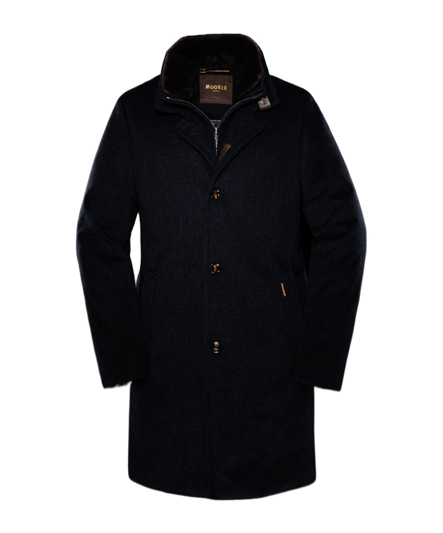 MOORER BOND-FUR-LE PADDED COAT