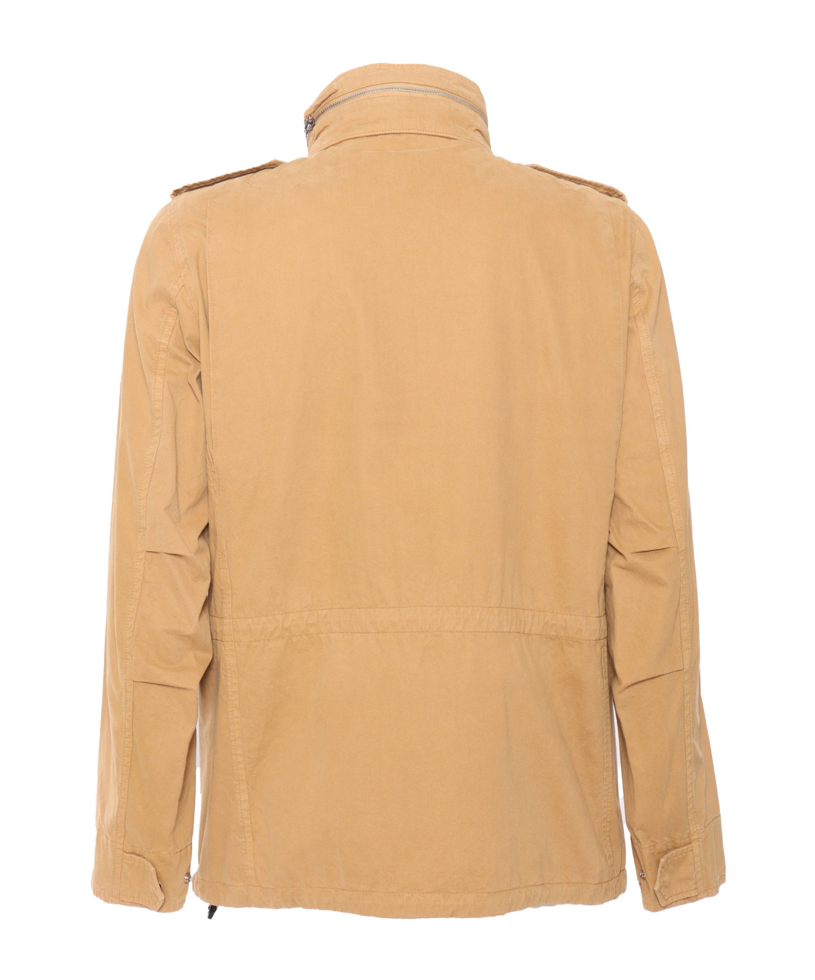 Aspesi Long-sleeved Casual Jacket In Nude