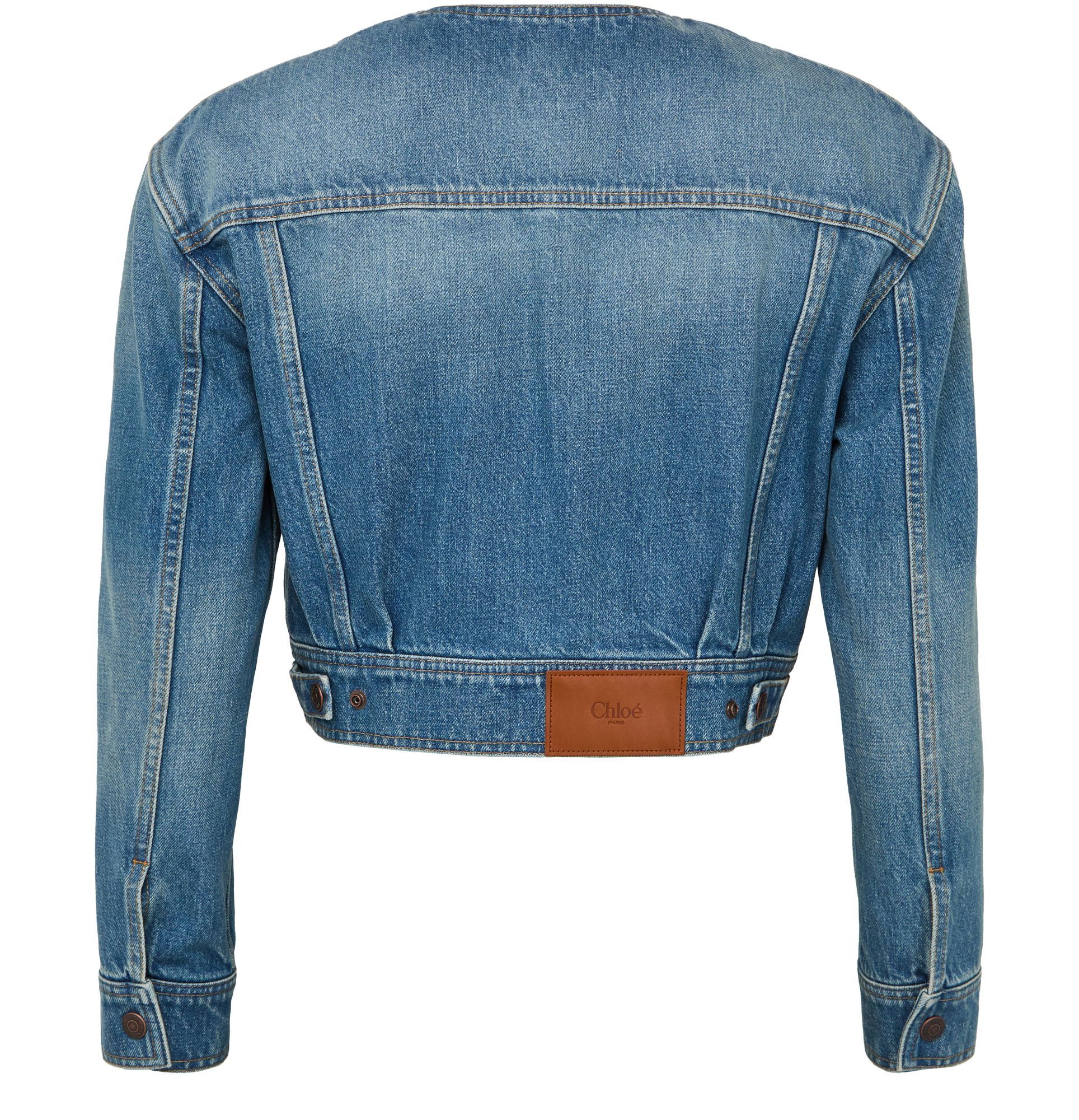 Chloé Denim Jacket In Blue