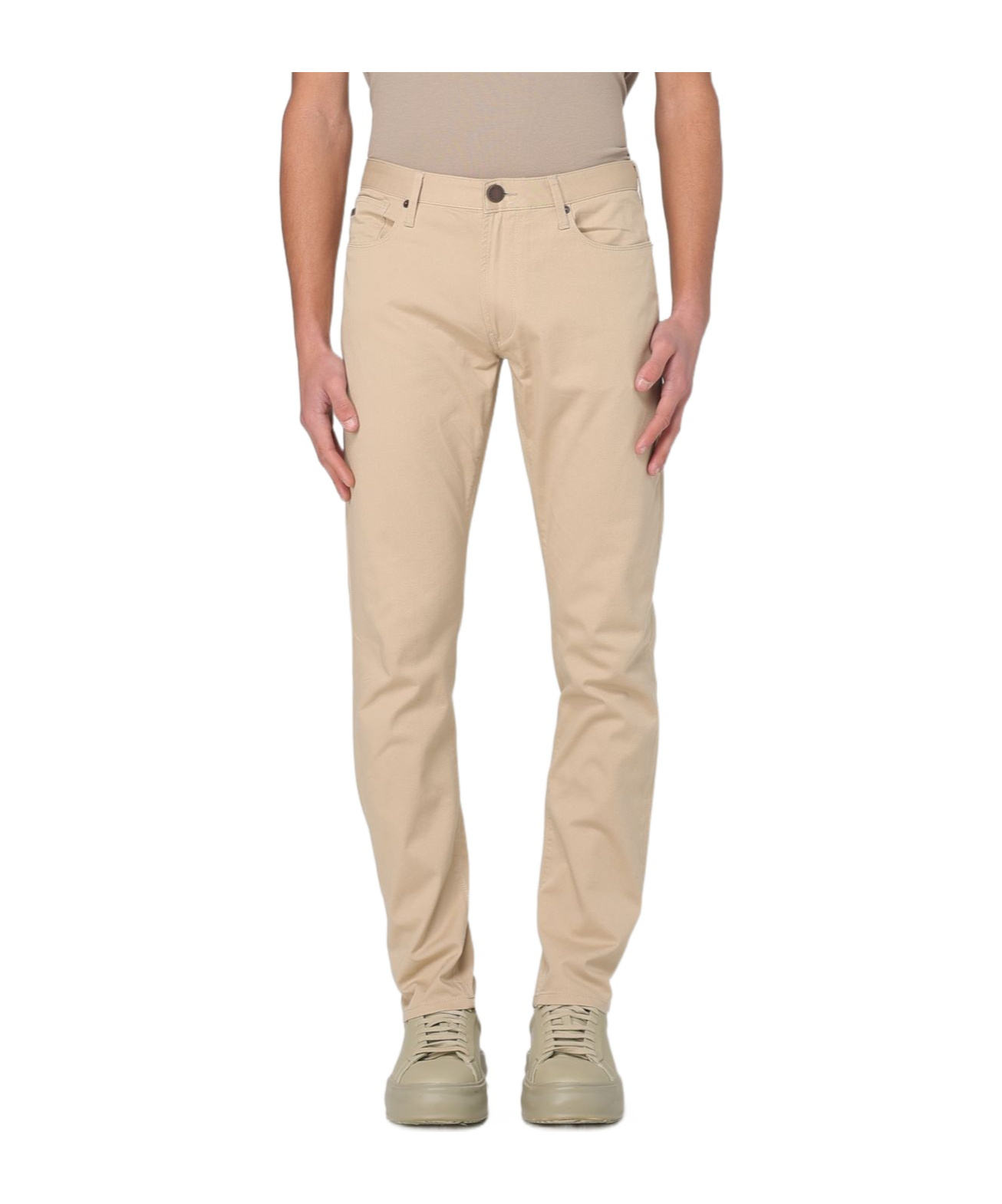 Emporio Armani Belt Loops Slacks