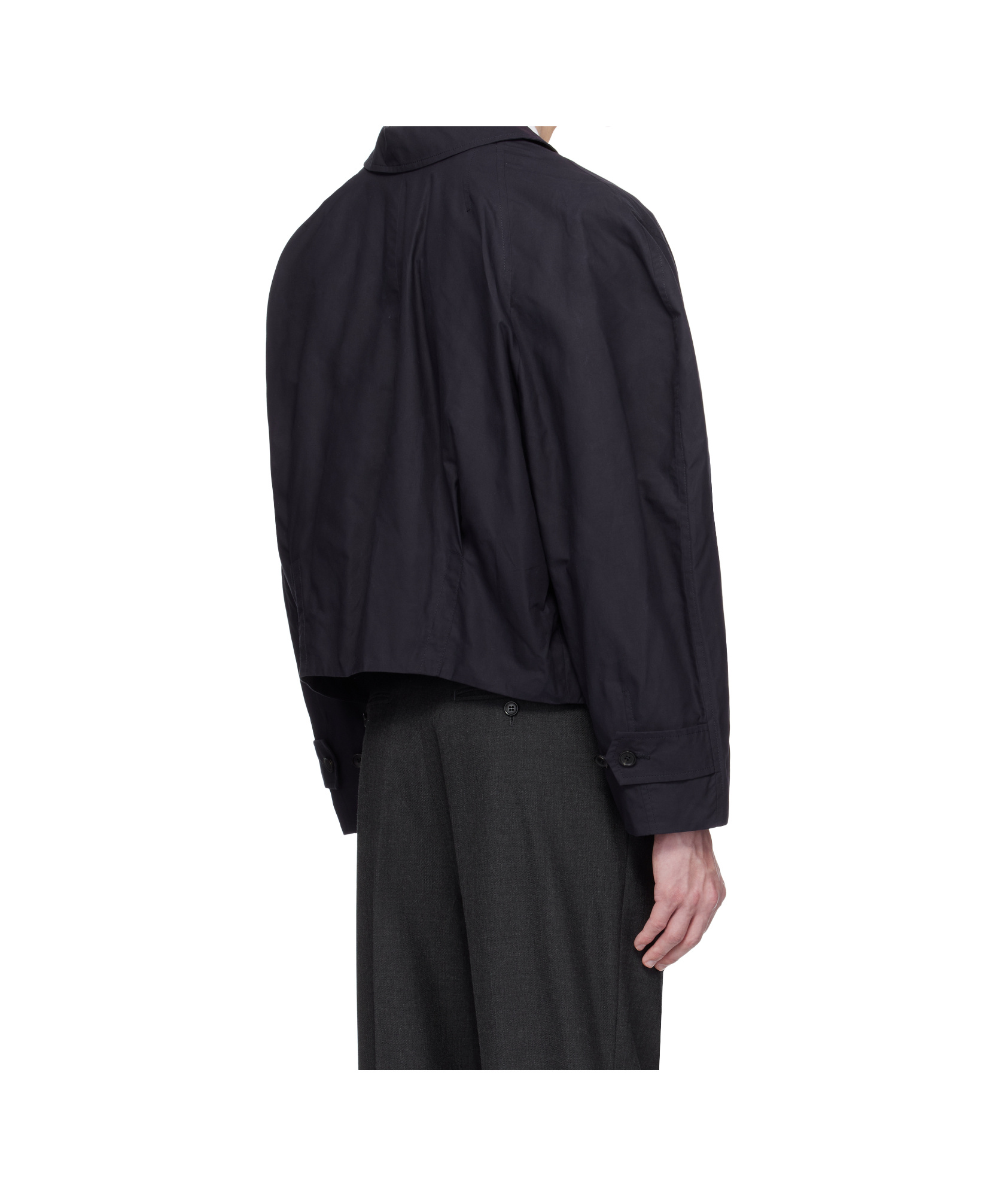 Bally Long Sleeve Casual Jacket In Navy Blue