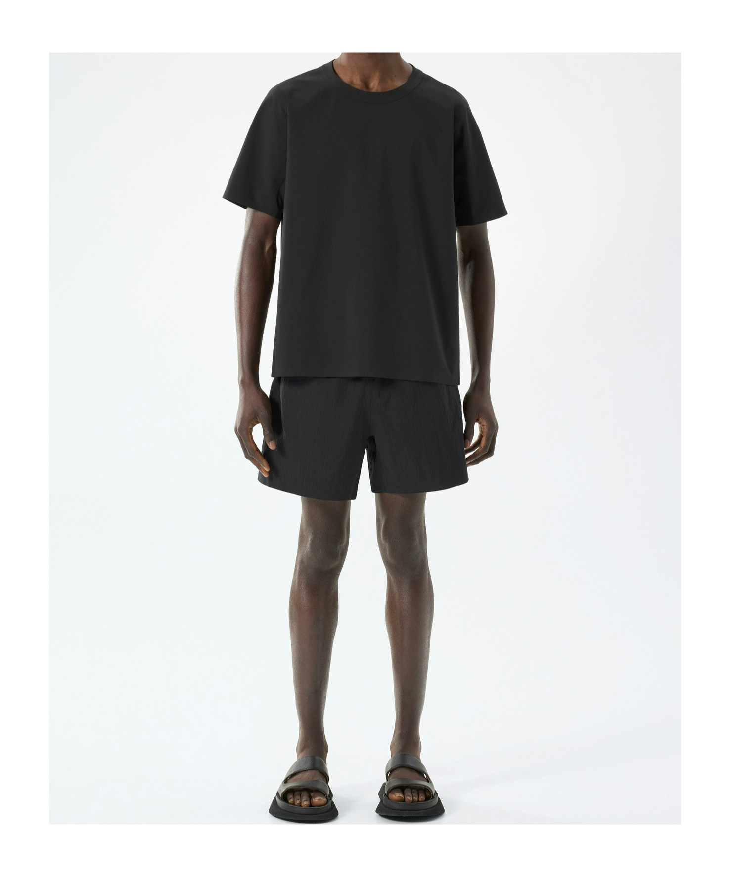 Arc'teryx Dromos Tech T-shirt Men's In Black