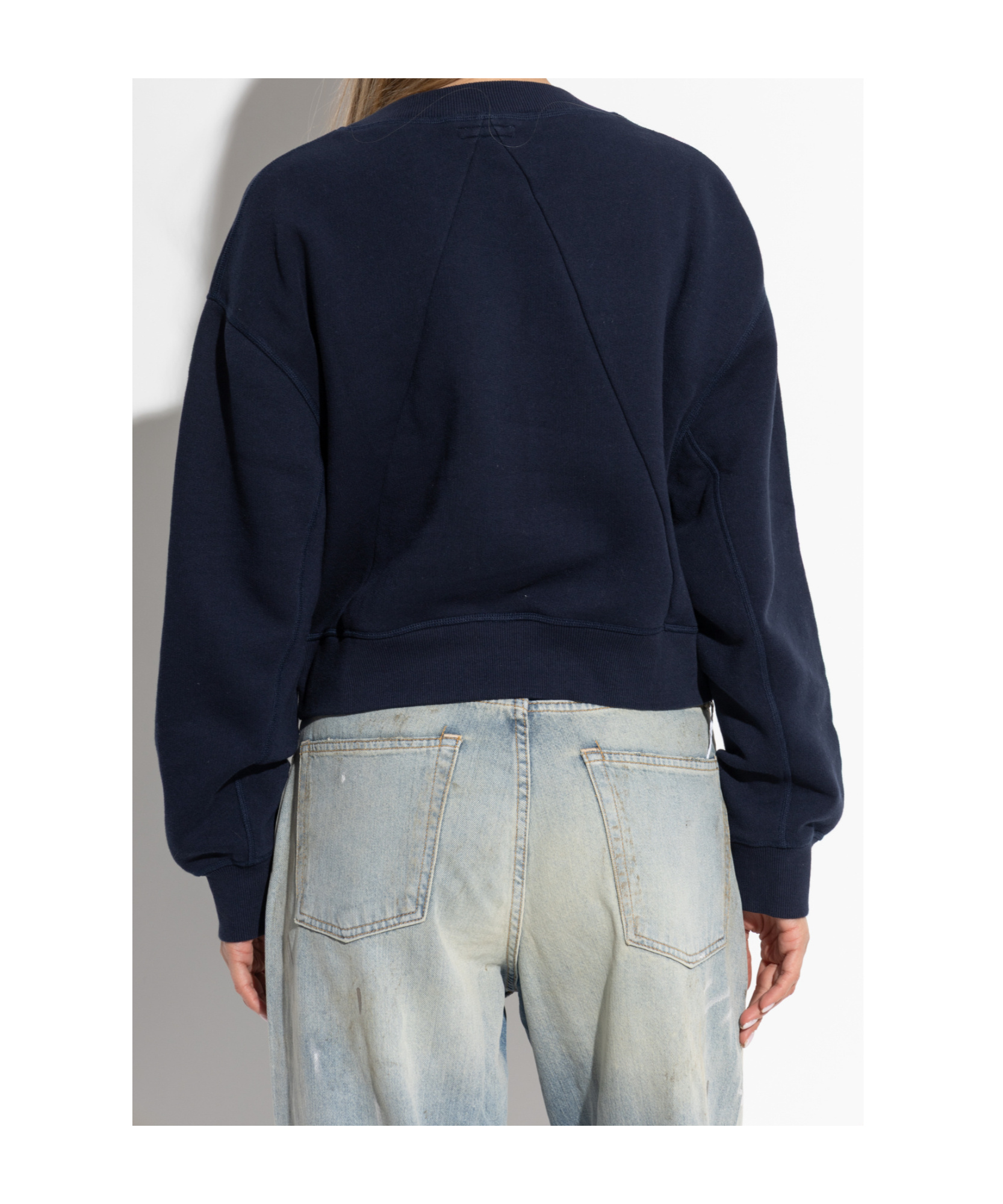 Rag & Bone Montauk Point Graphic-print Cropped Sweatshirt