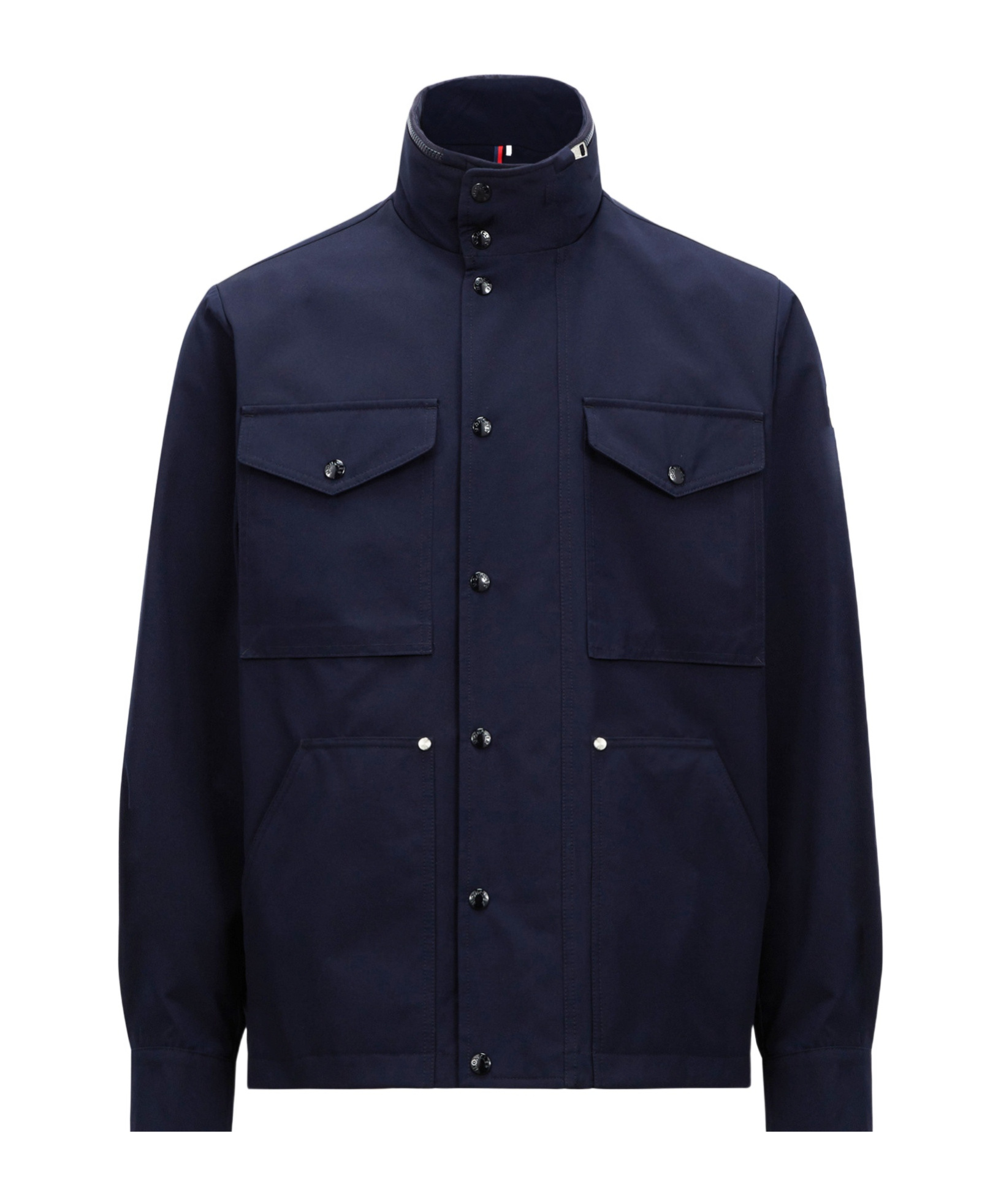 Moncler Veste D'exterieur Droite In Blue